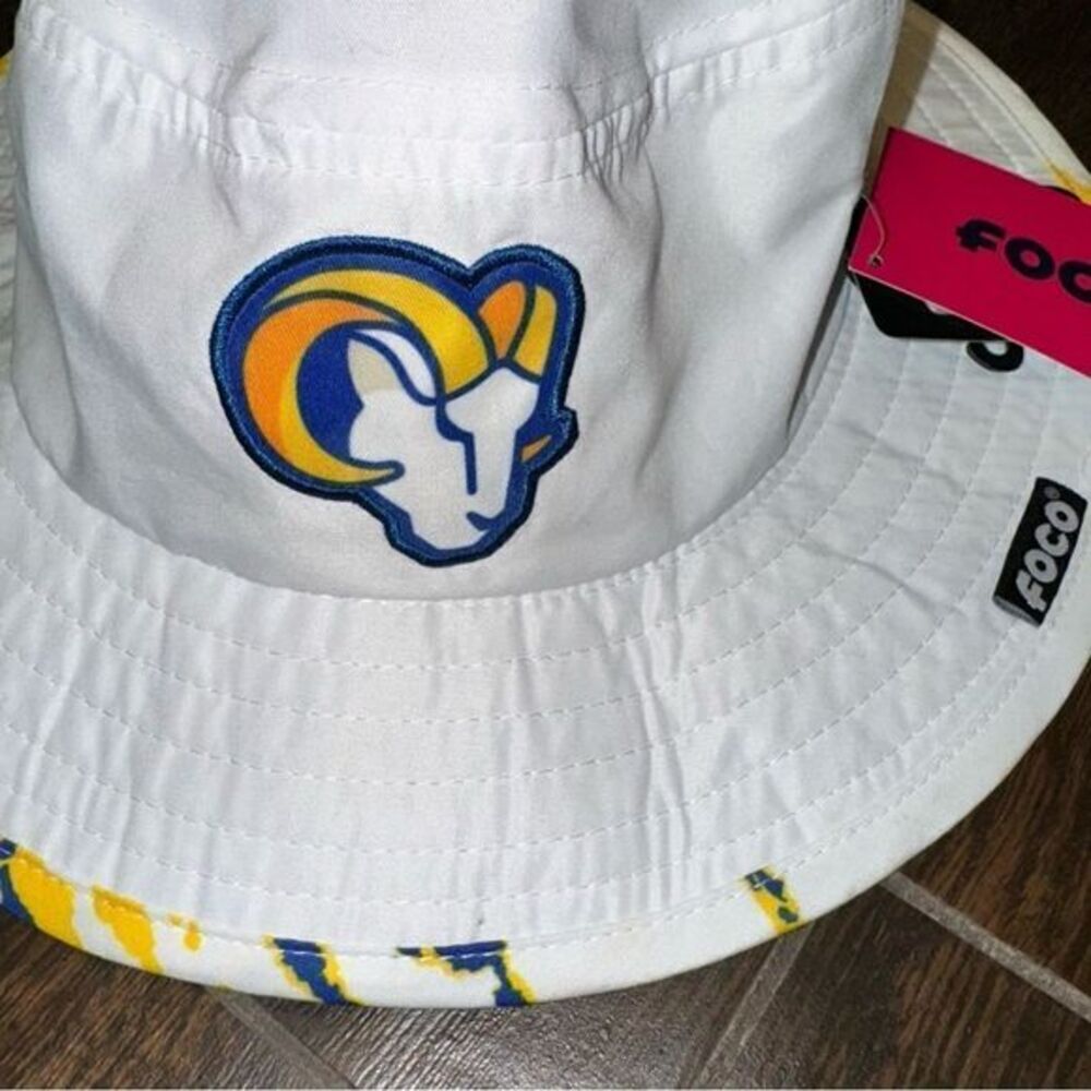 NEW Los Angeles Rams Womens White Hybrid Boonie Hat NWT OSFM